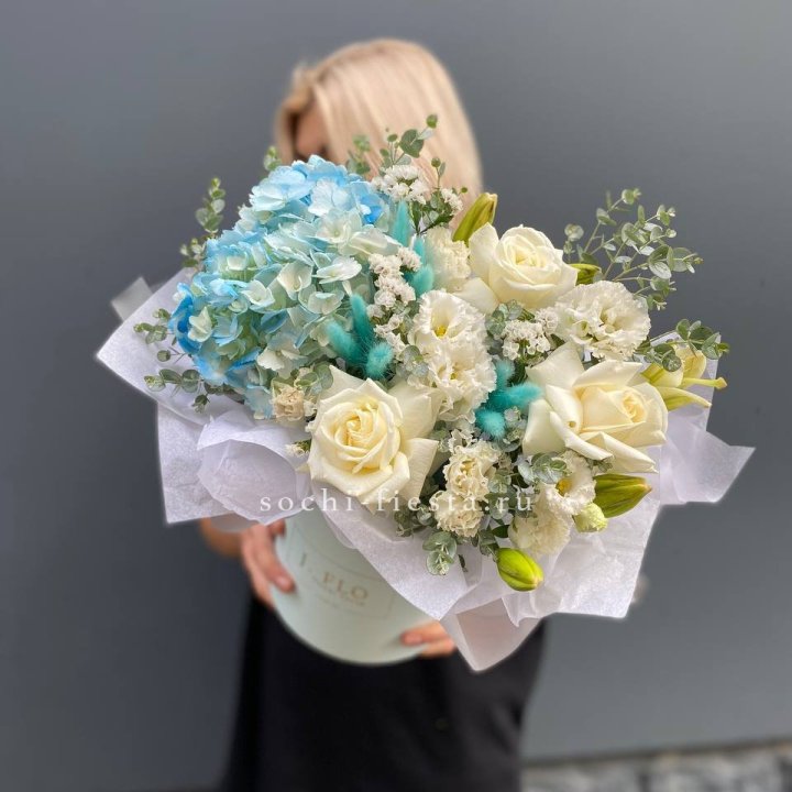 Цилиндр в голубых оттенках №1 в Пензе