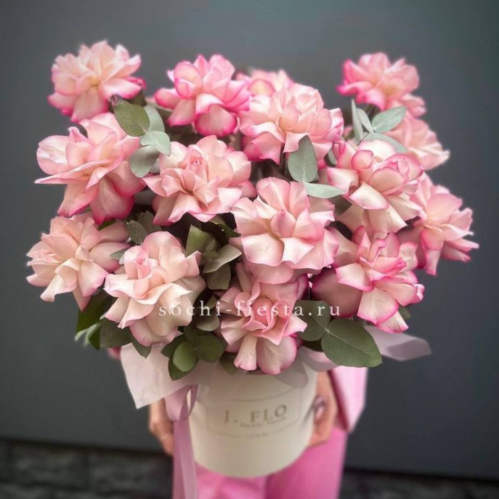 17 Французских  роз Венди в боксе в Пензе