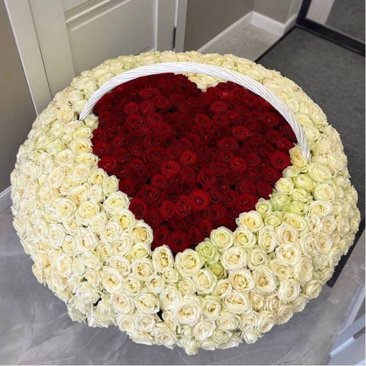 501 роза сердце в Пензе