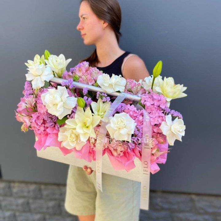 Большой бокс розовый в Пензе