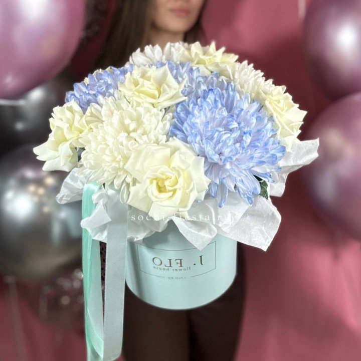 Коробка с цветами "Вольта" в Пензе