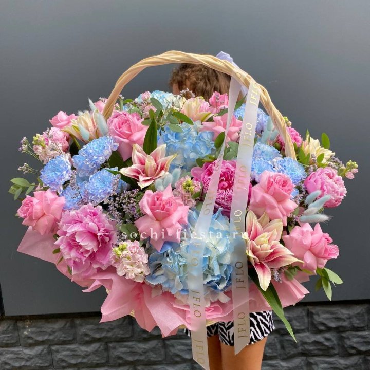 Яркая корзина "Летнее настроение" в Пензе