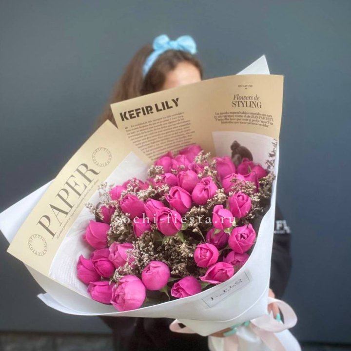 Пионовидные розы баблс №3 в Пензе