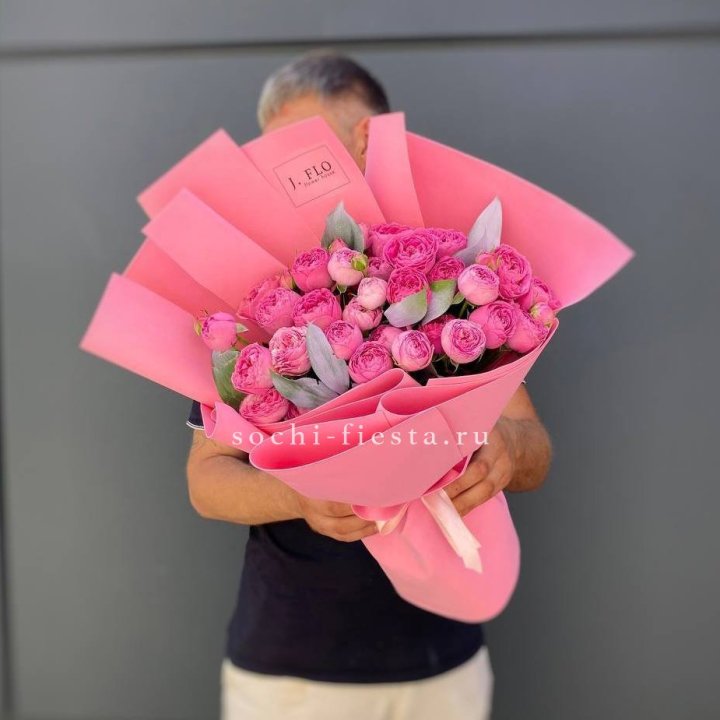Пионовидные розы баблс №2 в Пензе