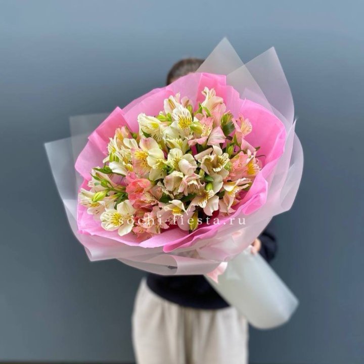 букет альстромерий "Черри" в Пензе