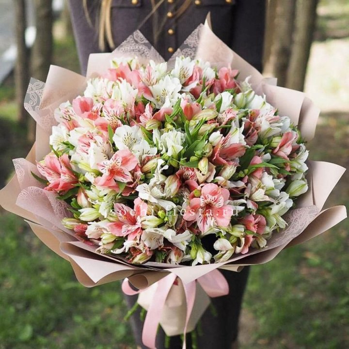 Букет альстромерий "ВАУ" в Пензе