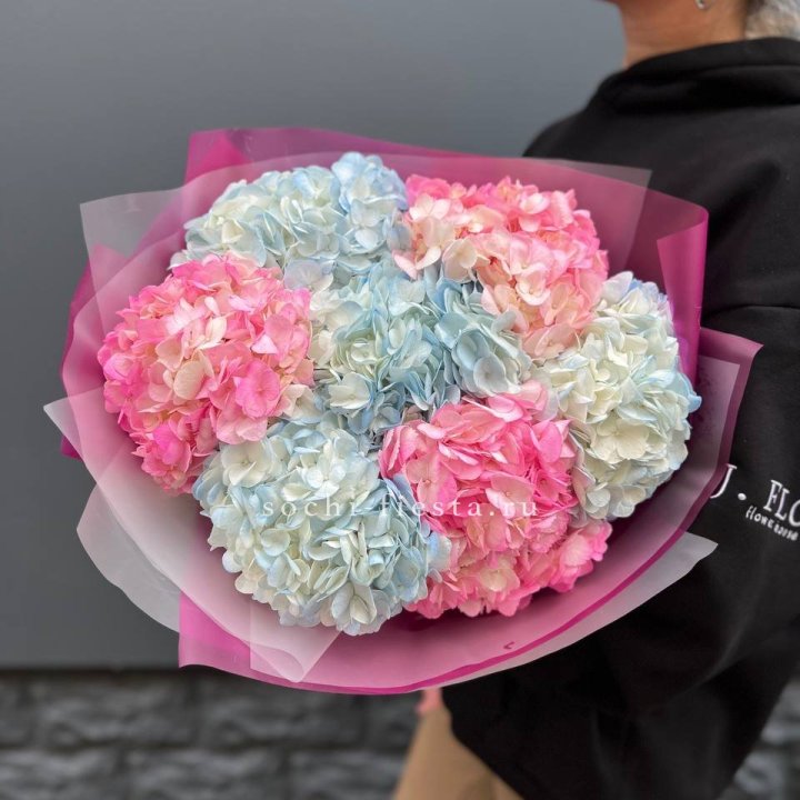 Букет гортензий "Тоника №2" в Пензе