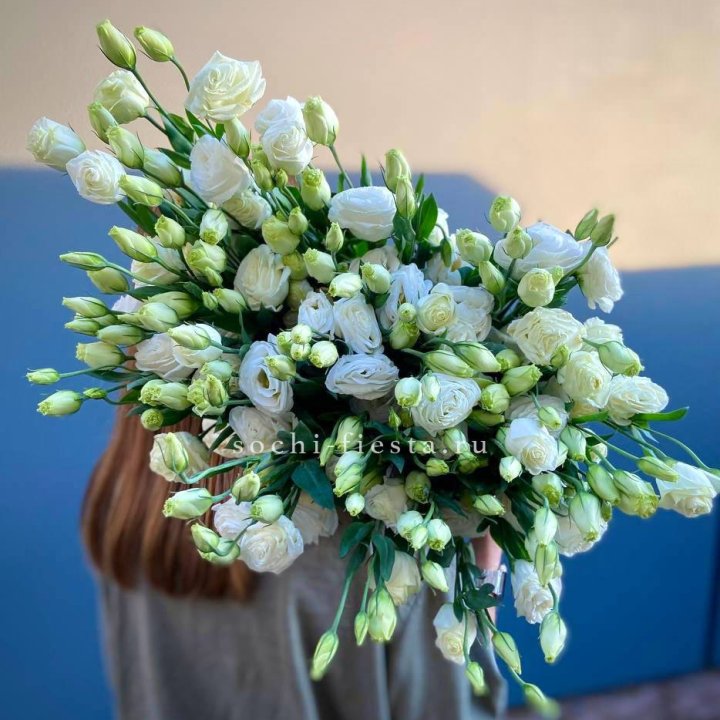 Охапка эустомы в Пензе