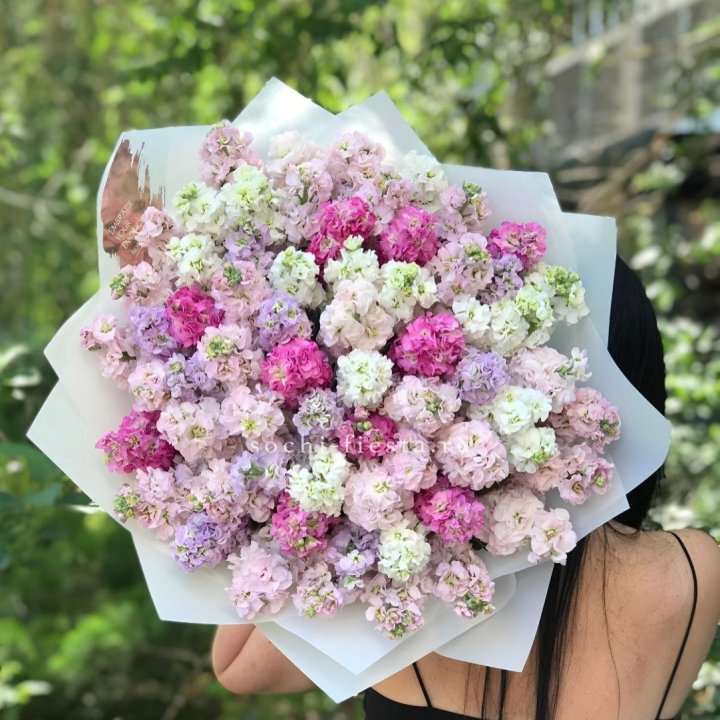 Букет ароматной маттиоллы №3 в Пензе