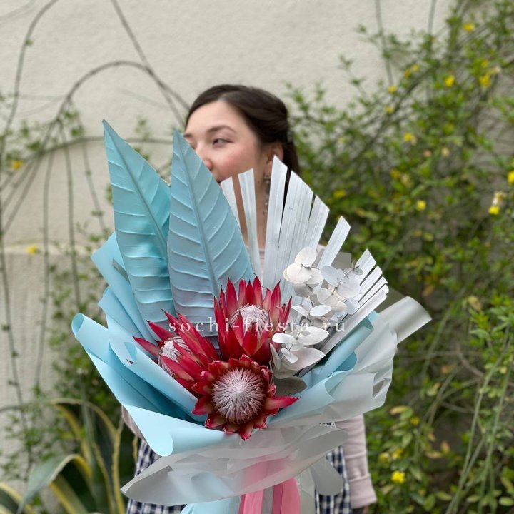 Букет из протеи "Клеопатра-2" в Пензе