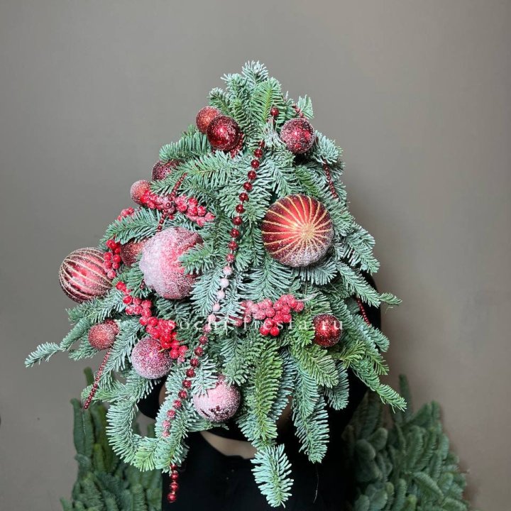 Ёлка красная в Пензе