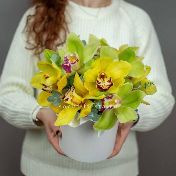 Бокс с орхидей №1 в Пензе