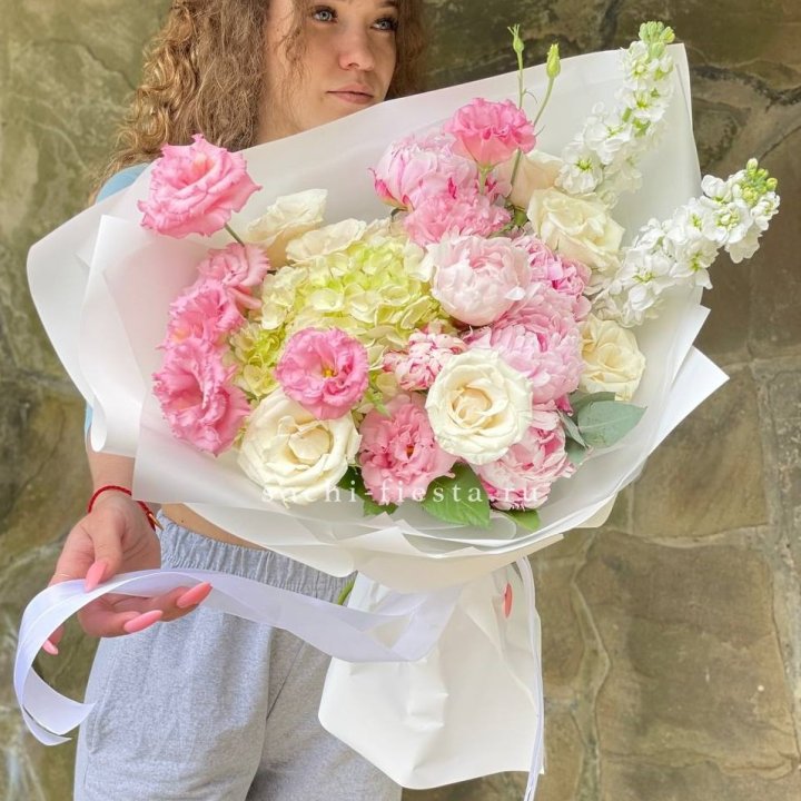 Букет с пионами №3 в Пензе