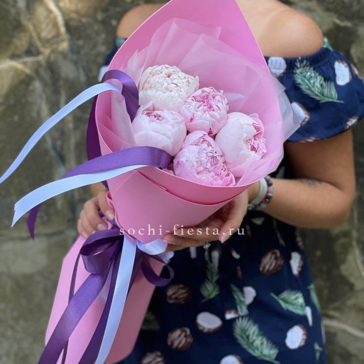 Букет пионов "НАЙ" в Пензе