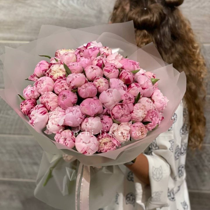 51 розовый пион в Пензе