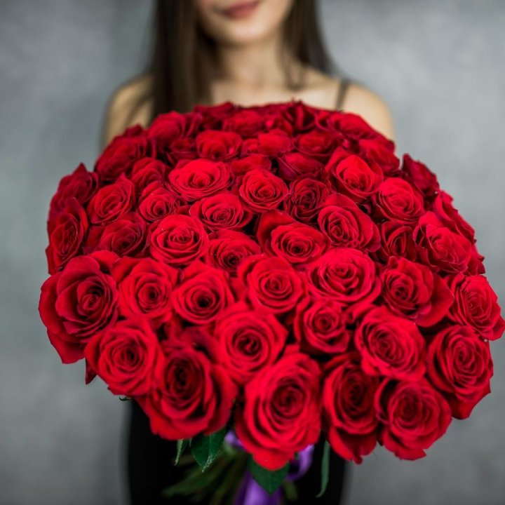 51 красная роза в Пензе