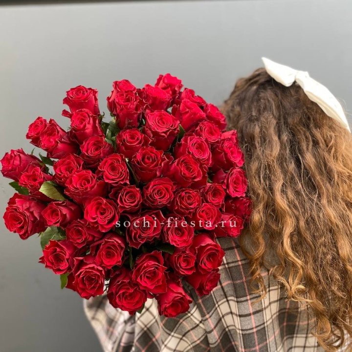 51 красная роза в Пензе