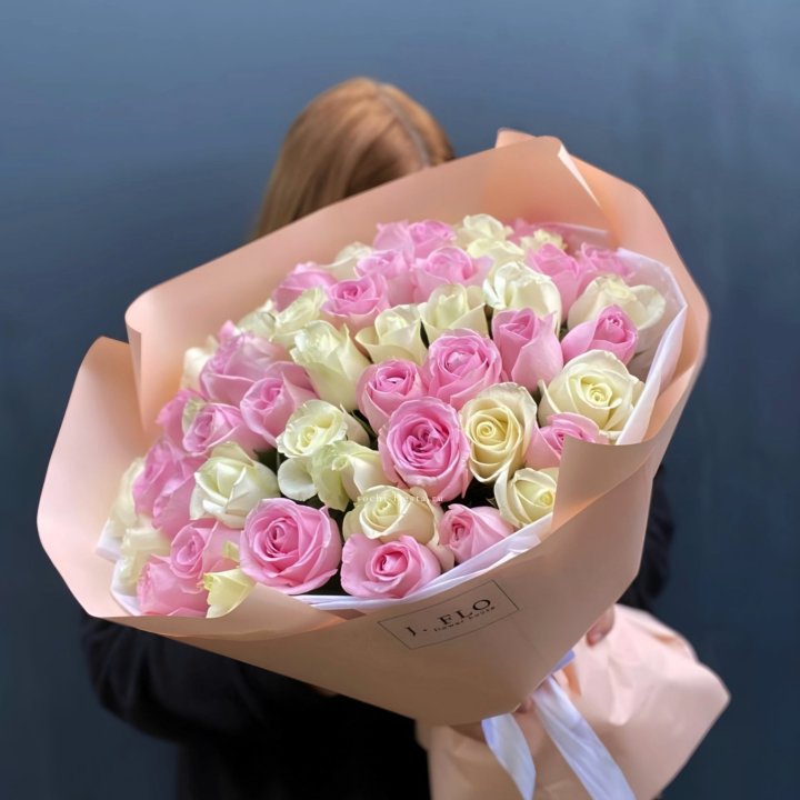 55 роз микс нежности в Пензе