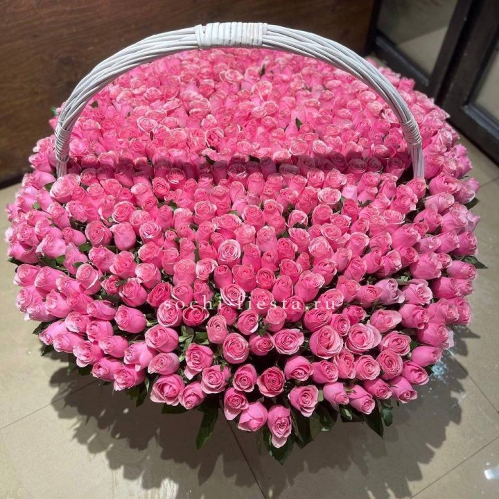 501 розовая роза в Пензе