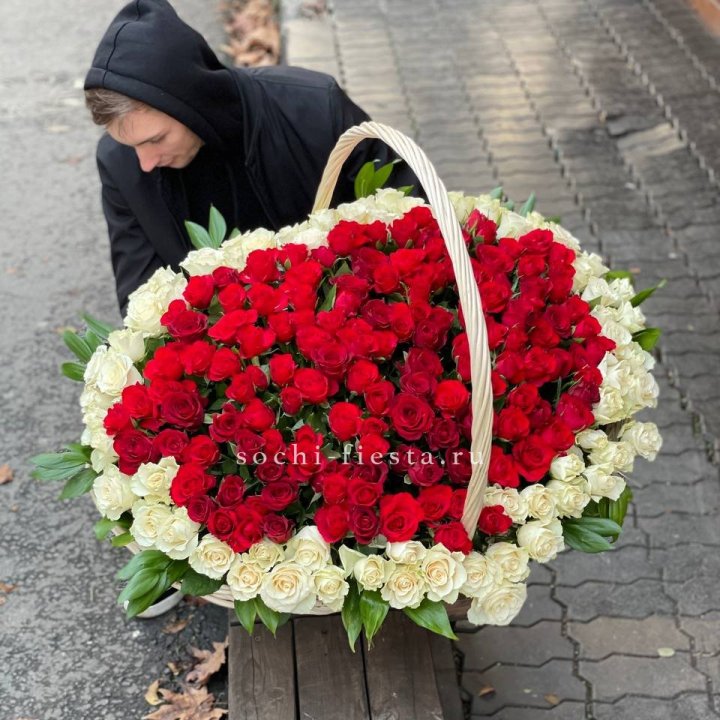 201  роза в корзине   в Пензе