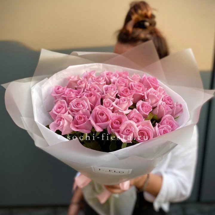 Букет розовых роз  в Пензе