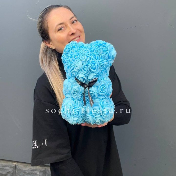 Игрушка медведь голубая в Пензе