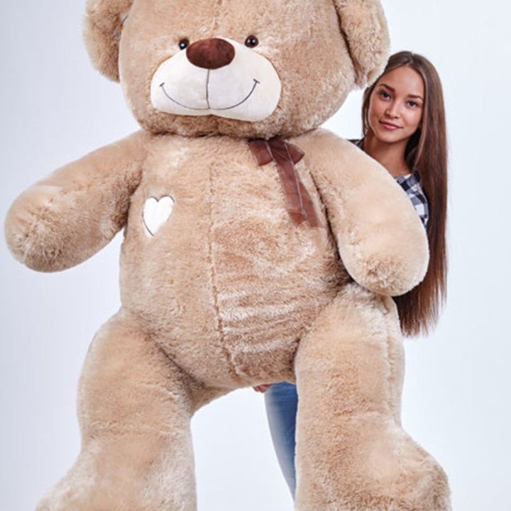 Бурый плюшевый мишка большой в Пензе