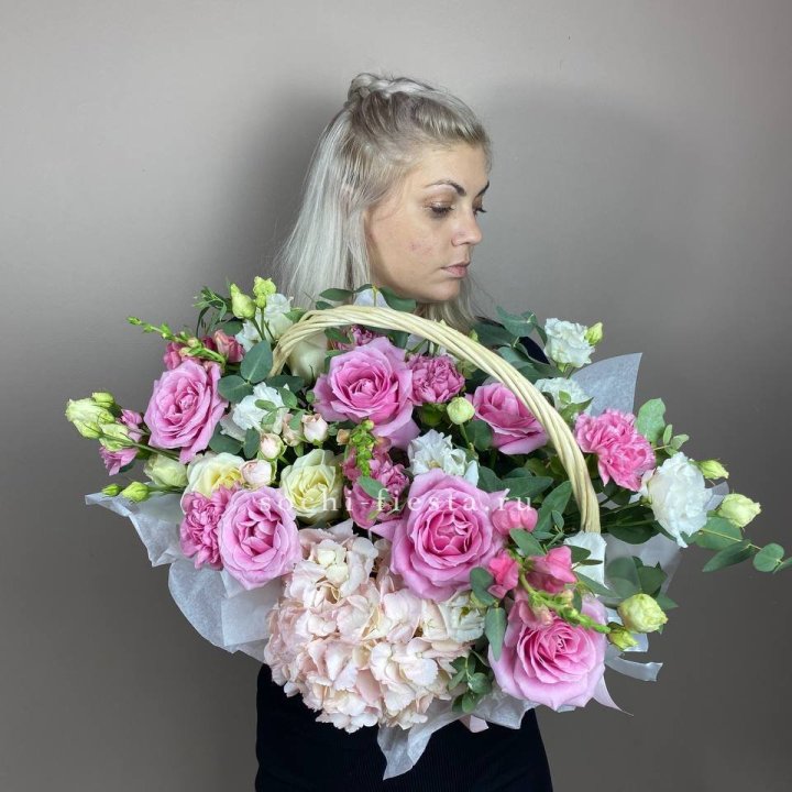 Цветочная корзина № 5 в Пензе