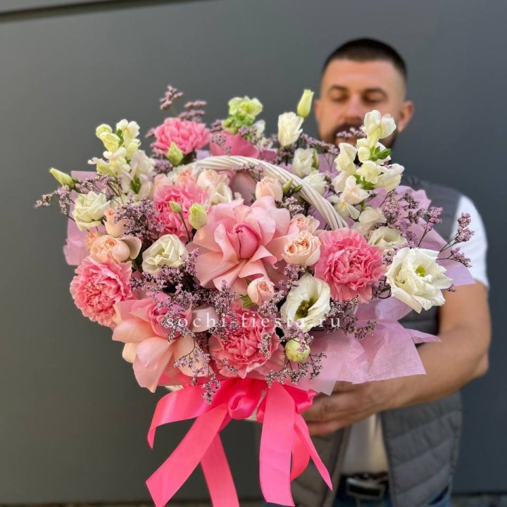 Цветочная корзина №1 в Пензе