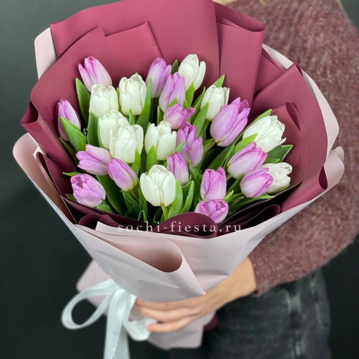 25 тюльпанов микс в Пензе