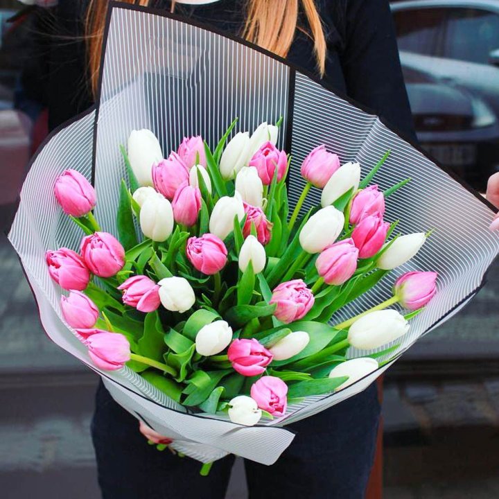 29 тюльпанов микс в Пензе