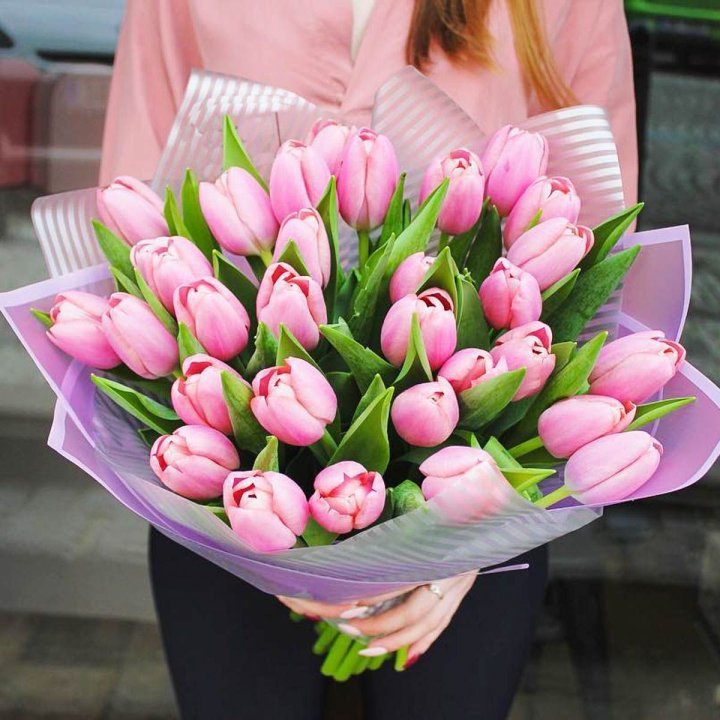 25 тюльпанов "Айс крем" в Пензе